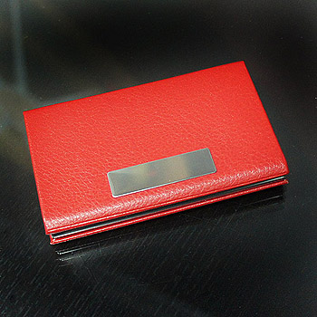 個性化名片盒(厚)-MP-004亮彩紅